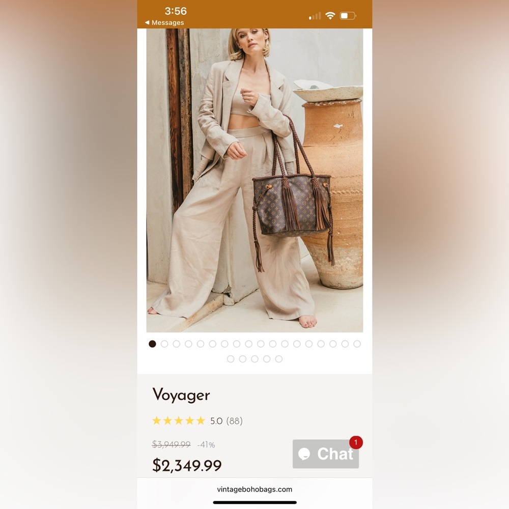Vintage BoHo, Louis Vuitton Voyager Neverfull